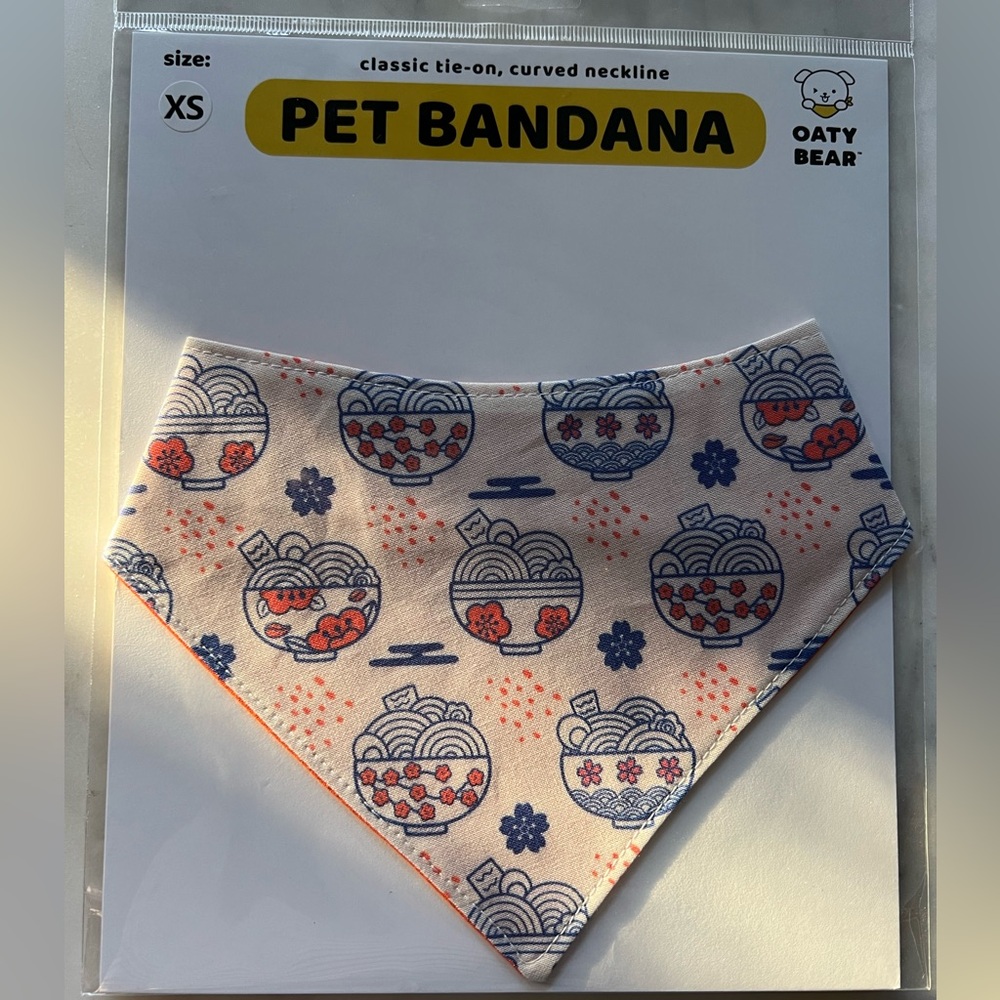Xs PET bandana